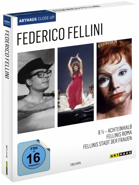 Federico Fellini Arthaus Close-Up (3 Blu-Ray) [Edizione: Germania] [ITA]