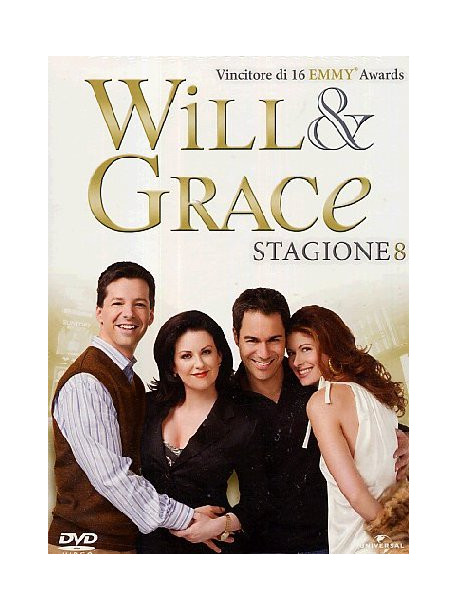 Will & Grace - Stagione 08 (4 Dvd)