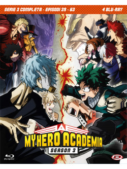My Hero Academia - Stagione 03 The Complete Series (Eps 39-63) (4 Blu-Ray)