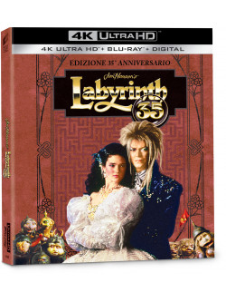 Labyrinth: Dove Tutto E' Possibile (Digibook Anniversary Edition) (Blu-Ray 4K+Blu-Ray)