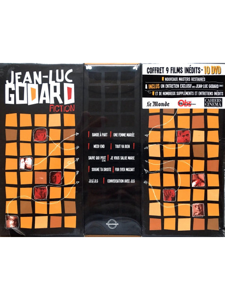 Jean Luc Godard Fiction Ed Prestige (10 Dvd) [Edizione: Francia]