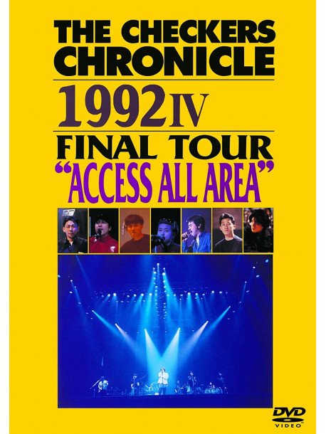 Checkers, The - The Checkers Chronicle 1992 4 Final Tour 'Access All Area' [Edizione: Giappone]