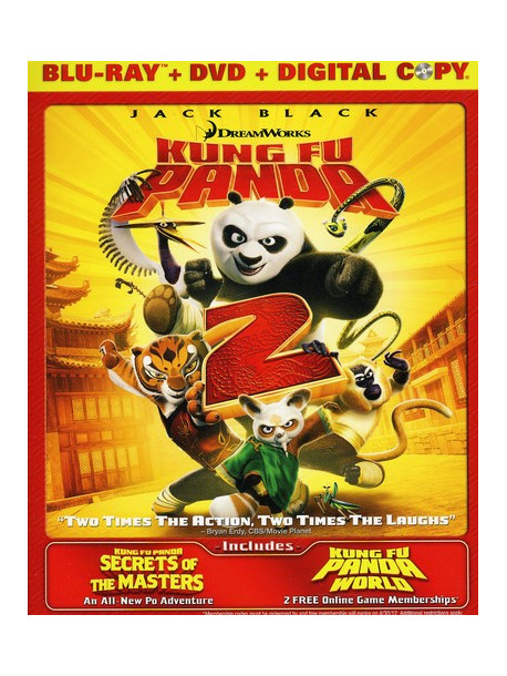 Kung Fu Panda 2 (2 Blu-Ray) [Edizione: Stati Uniti]