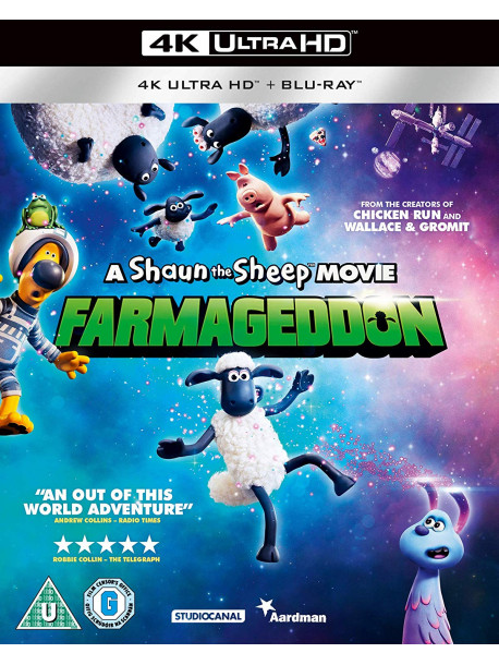 A Shaun The Sheep Movie: Farmageddon (2 Blu-Ray) [Edizione: Regno Unito]
