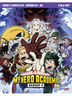 My Hero Academia - Stagione 04 The Complete Series (Eps 64-88+2 Oav) (4 Blu-Ray)