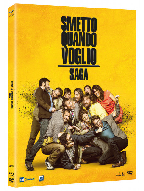 Smetto Quando Voglio Saga (4 Blu-Ray+Card Da Collezione)