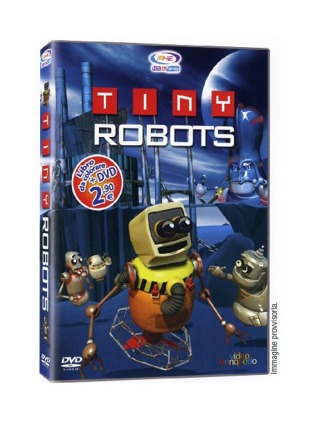 Tiny Robots (Dvd+Libro Da Colorare)