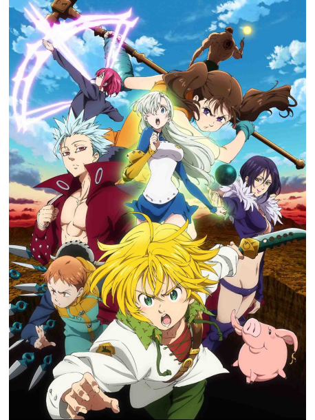 Suzuki Nakaba - The Seven Deadly Sins Resurrection Of Commandments 5 (2 Blu-Ray) [Edizione: Giappone]