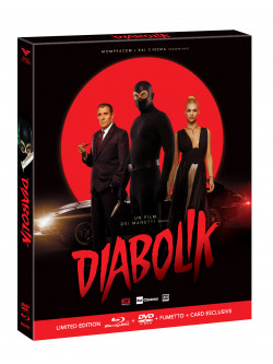 Diabolik (Blu-Ray+Dvd) (Slipcase Con 2 Cards+Fumetto)