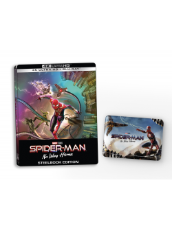 Spider-Man - No Way Home (Blu-Ray 4K+Blu-Ray Hd+Magnete) (Steelbook)