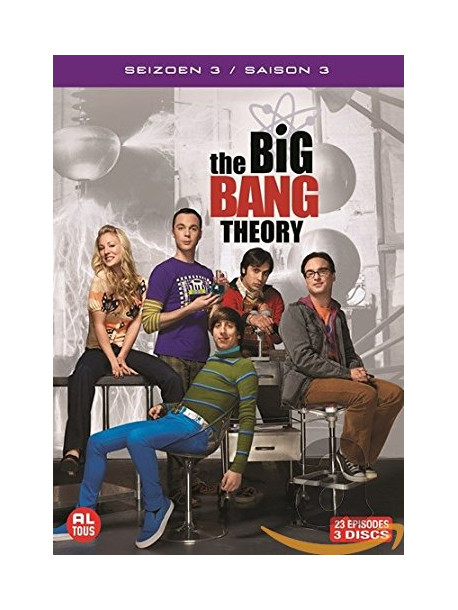 The Big Bang Theory Saison 3 (3 Dvd) [Edizione: Francia]