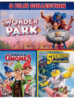 Wonder Park / Sherlock Gnomes / SpongeBob - Fuori Dall'Acqua (3 Dvd)