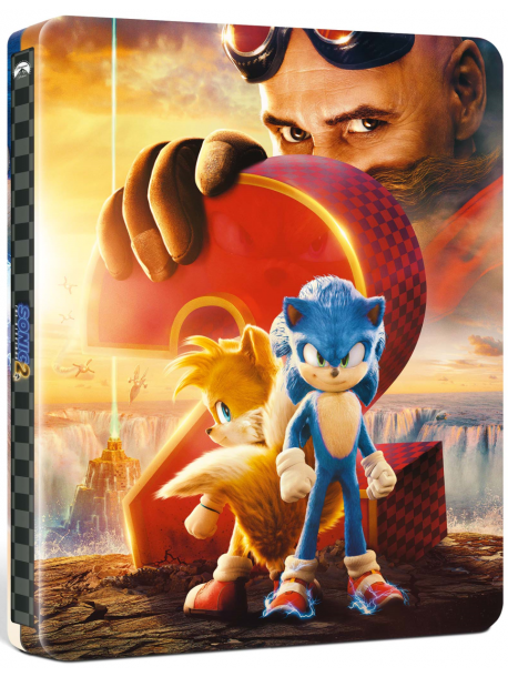 Sonic 2 - Il Film (Blu-Ray Uhd+Blu-Ray) (Steelbook)