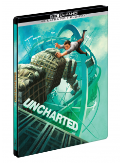 Uncharted (Blu-Ray 4K+Blu-Ray Hd) (Steelbook)