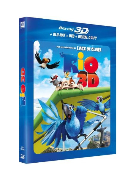 Rio (Blu-ray 3D+Blu-Ray+Dvd) [Edizione: Francia]
