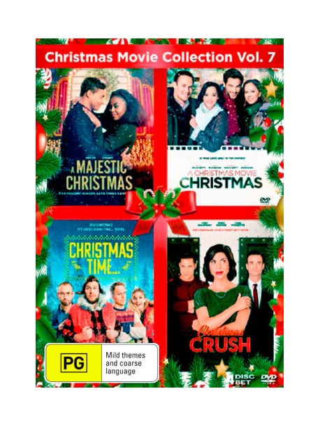 Christmas Movie Coll 7: Xmas Time / Xmas Crush (4 Dvd) [Edizione: Stati Uniti]