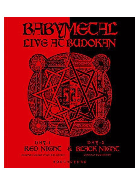Babymetal - Live At Budokan - Red Night & Black Night Apocalypse - [Edizione: Giappone]