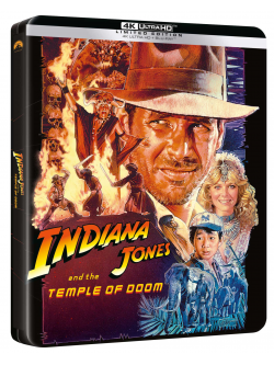 Indiana Jones E Il Tempio Maledetto (Steelbook) (4K Uhd+Blu-Ray)