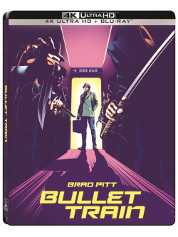 Bullet Train (Blu-Ray 4K+Blu-Ray Hd+Card) (Steelbook)
