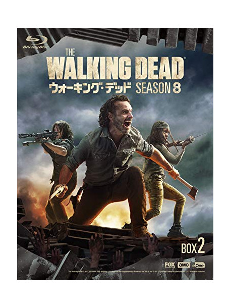 Andrew Lincoln - The Walking Dead Season 8 Blu-Ray Box-2 (4 Blu-Ray) [Edizione: Giappone]