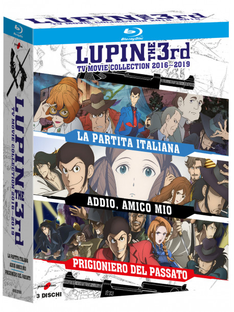 Lupin III - Tv Movie Collection 2016-2019 (3 Blu-Ray)