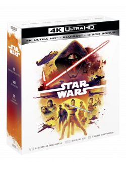 Star Wars Trilogies - Eps. 07-09 (3 Blu-Ray Uhd+Blu-Ray)