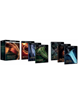 Signore Degli Anelli (Il) / Lo Hobbit - Middle Earth Vanilla Edition (15 Blu-Ray 4K Ultra Hd+15 Blu-Ray)