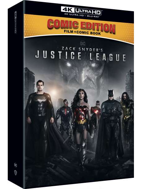 Zack Snyder'S Justice League (Ltd Comic Edition) (4K Ultra Hd+Blu-Ray)