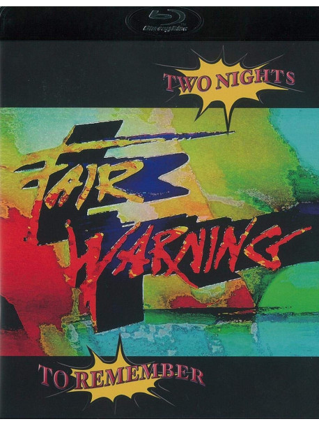 Fair Warning - Two Nights To Remember (2 Blu-Ray) [Edizione: Giappone]
