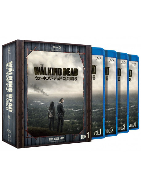 Andrew Lincoln - The Walking Dead Season 6 Blu-Ray Box-1 (4 Blu-Ray) [Edizione: Giappone]