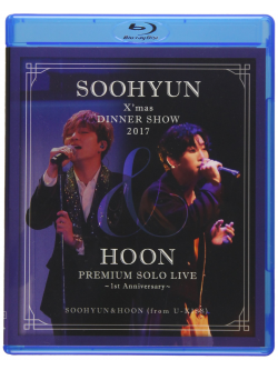 Soohyun & Hoon(From U-Kiss - Soohyun X'Mas Dinner Show 2017 &Hoon Premium Solo Live -1St Anniversary- (2 Blu-Ray) [Edizione: Gia