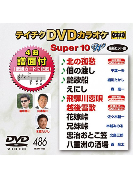 (Karaoke) - Teichiku Dvd Karaoke Super 10 W [Edizione: Giappone]