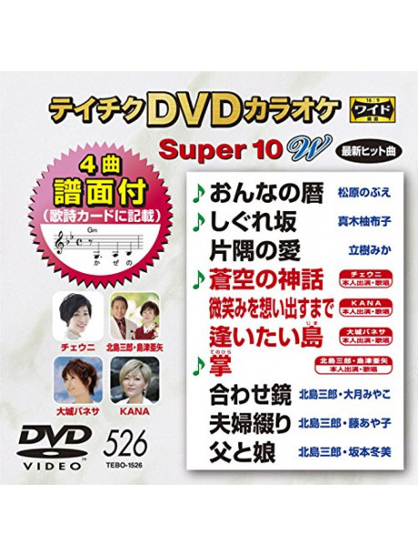 (Karaoke) - Teichiku Dvd Karaoke Super 10 W [Edizione: Giappone]
