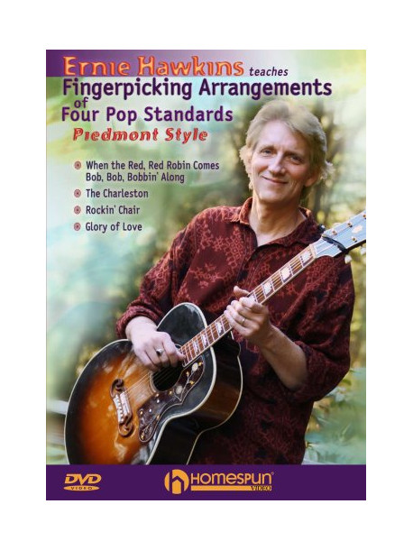Ernie Hawkins - Teaches Fingerpicking Arrangements Of Four Pop [Edizione: Stati Uniti]