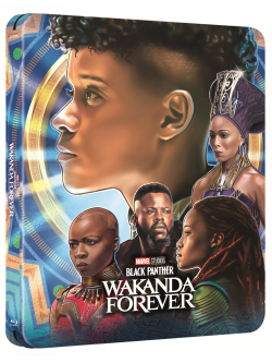 Black Panther - Wakanda Forever (Steelbook Wakanda) (4K Ultra Hd+Blu-Ray Hd)