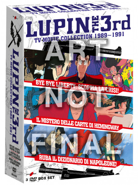 Lupin III - Tv Movie Collection 1989-1991 (3 Dvd)