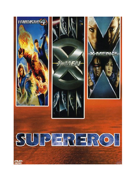 X-Men / X-Men 2 / Fantastici 4 (I) - Supereroi Cofanetto 2 (3 Dvd)