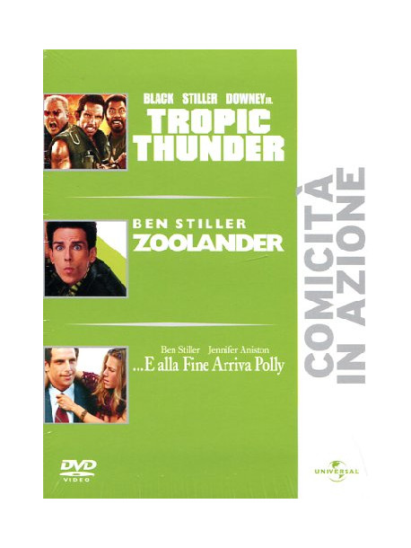 Tropic Thunder / Zoolander / E Alla Fine Arriva Polly (3 Dvd)