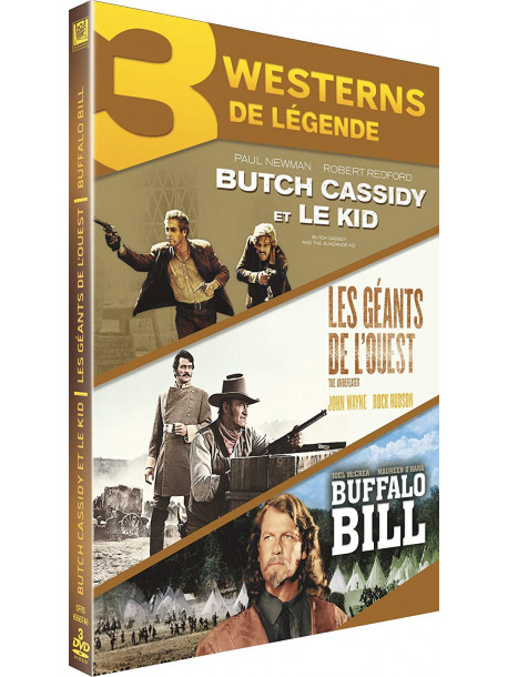 Butch Cassidy Et Le Kid/Les Geants De L Ouest/Buffalo Bill (3 Dvd) [Edizione: Francia]