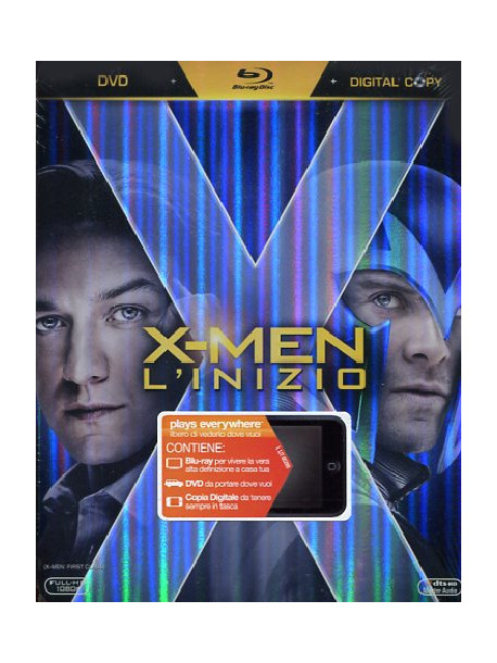 X-Men - L'Inizio (Blu-Ray+Dvd+Digital Copy)