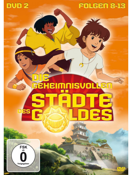 Die Geheimnisvollen Stdte Des Goldes - Box 2 (Folgen 08-13) [Edizione: Germania]