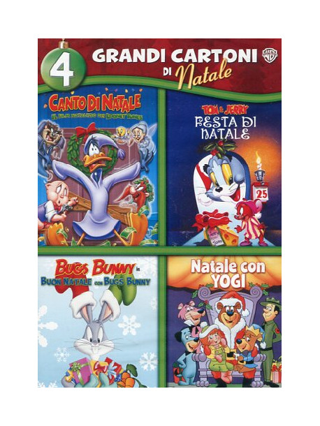 Grandi Cartoni Di Natale (4 Dvd)