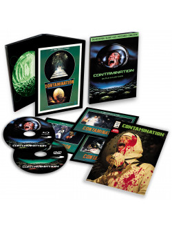 Contamination (Blu-Ray+Dvd+Fumetto Originale+Postcard) (Edizione Limitata)