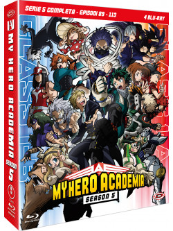 My Hero Academia - Stagione 05 The Complete Series (Eps 89-113) (4 Blu-Ray)