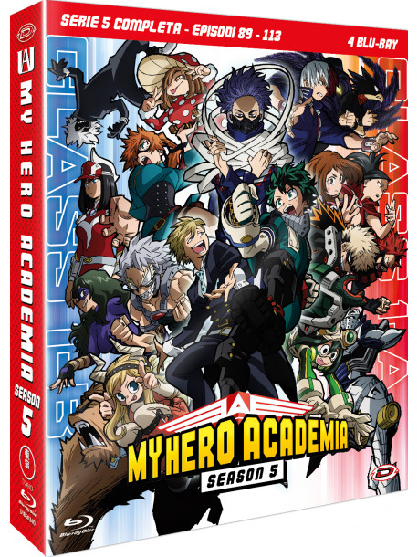 My Hero Academia - Stagione 05 The Complete Series (Eps 89-113) (4 Blu-Ray)