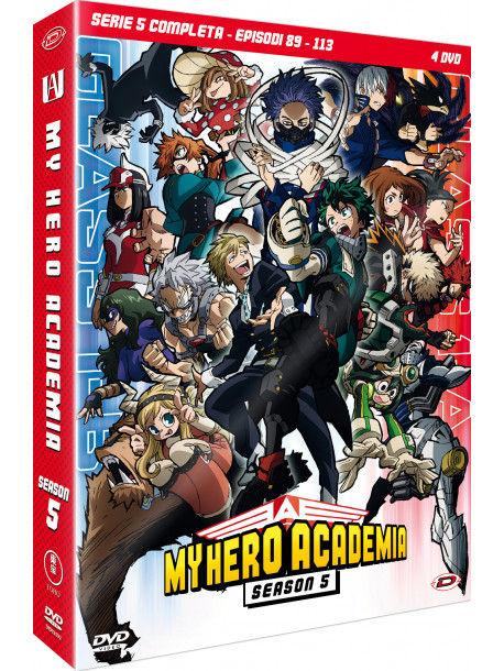 My Hero Academia - Stagione 05 The Complete Series (Eps 89-113) (4 Dvd)