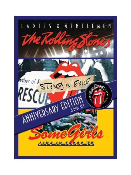 Rolling Stones (The) - Anniversary Edition (3 Dvd)