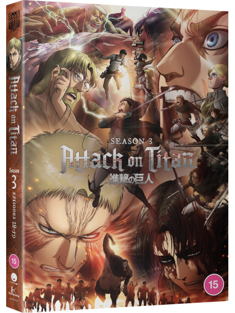 Attack On Titan Complete Season 3 [Edizione: Regno Unito]