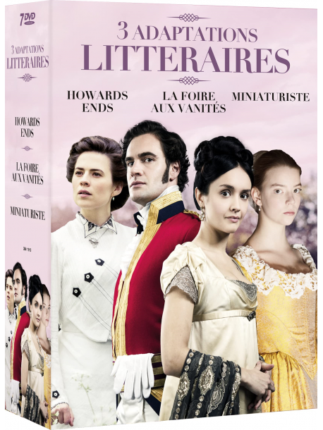 3 Grandes Adaptations (La Foire Aux Vanites / Miniaturiste / Howards End) (7 Dvd) [Edizione: Francia]