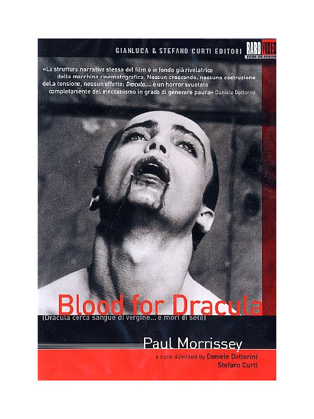 Blood For Dracula - Dracula Cerca Sangue Di Vergine...E Morì Di Sete